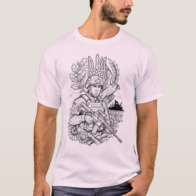 Camiseta Defensores de la Libertad | Ejército Moderno de Uc (Anverso)