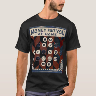 Camiseta Defi Crypto coin Vintage Money para usted