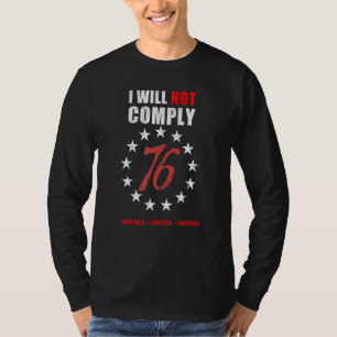 Camiseta Defiant Patriot Conservador Libertad Médica 1