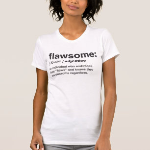 Camiseta Deficiente definición de Adj. Gráfico de texto imp