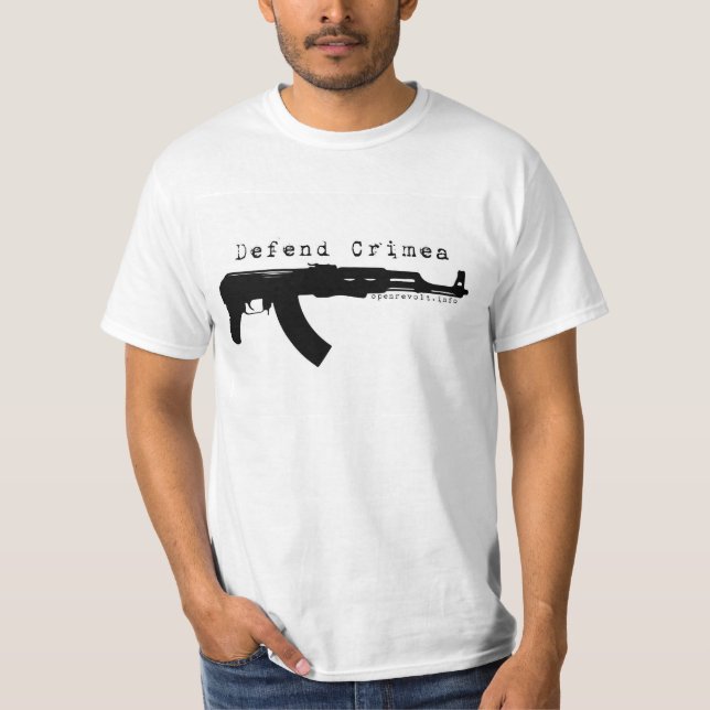 Camiseta Defienda Crimea (Anverso)