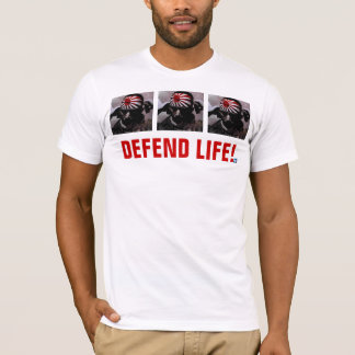 Camiseta ¡DEFIENDA LA VIDA! Edición del kamikaze II
