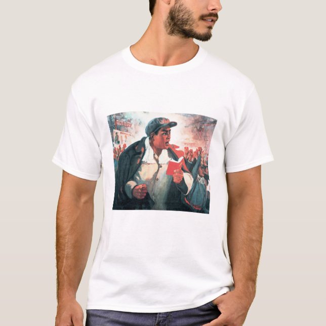 Camiseta ¡Defiendan las críticas de la Revolución al Presid (Anverso)