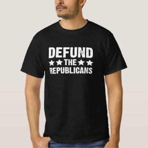 Camiseta Defiende a los republicanos contra los republicano