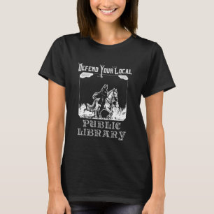 Camiseta Defiende a tu Caballero de Gato Local Divertido Fa