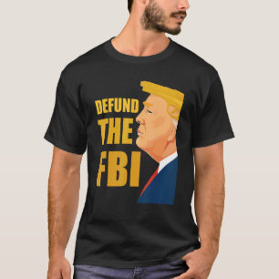Camiseta Defiende la bandera estadounidense del FBI contra 