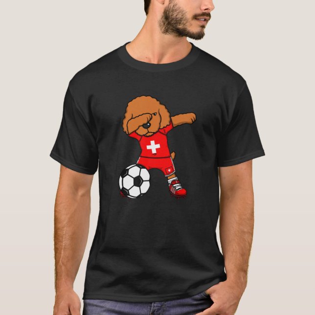 Camiseta Defienden al perro caniche Suiza (Anverso)