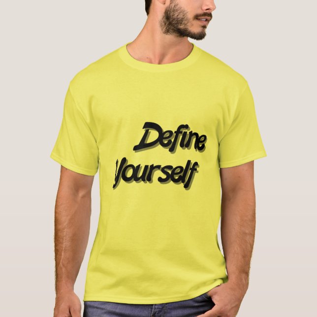Camiseta DefineYourself (Anverso)