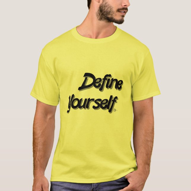 Camiseta DefineYourself (Anverso)