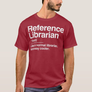 Camiseta Definición bibliotecaria de referencia Sólo rega