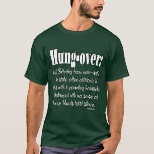 Camiseta Definición Colgar-sobre