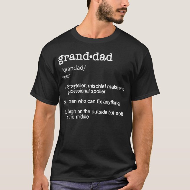 Camiseta Definición de Abuelo - (Anverso)