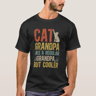 Camiseta Definición de abuelo gato Abuelo amante de los gat
