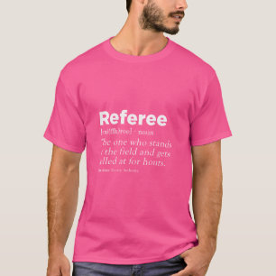 Camiseta Definición de árbitro de referencia