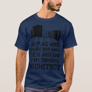 Camiseta Definición de arquitecto
