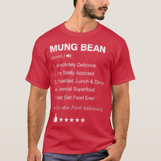 Camiseta Definición de Bean Mung Significa _ Divertido