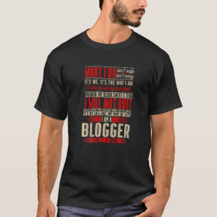 Camiseta Definición de blogger