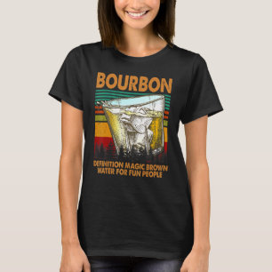 Camiseta Definición De Borbón Agua Marrón Mágica Para Diver