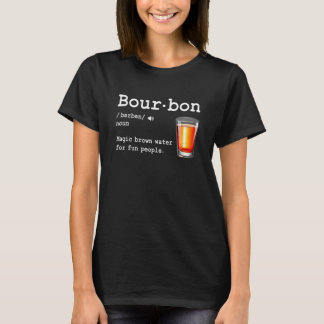 Camiseta Definición De Borbón Agua Marrón Mágica Para Diver