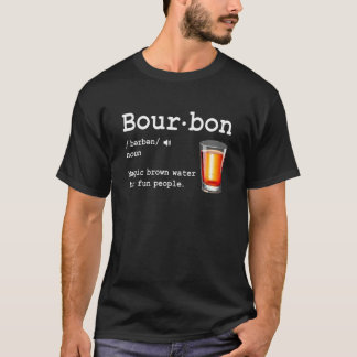 Camiseta Definición De Borbón Agua Marrón Mágica Para Diver