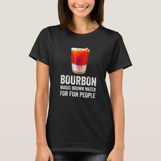 Camiseta Definición De Borbón Agua Marrón Mágica Para Diver (Anverso)