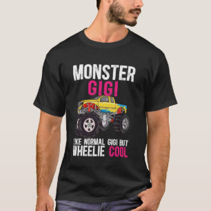 Camiseta Definición de camión monstruo Gigi Camión monstruo