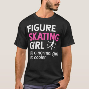 Camiseta Definición de chica de patinaje artístico Figura