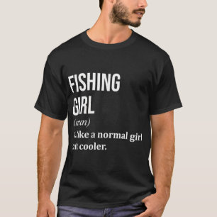 Camiseta Definición de chica pescadora para mujeres