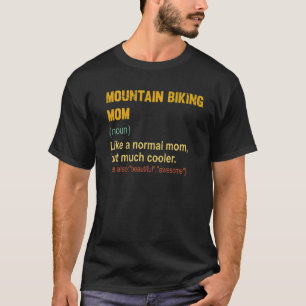 Camiseta Definición de ciclismo de montaña Orgullosa Bicicl