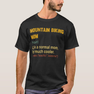 Camiseta Definición de ciclismo de montaña Orgullosa Bicicl