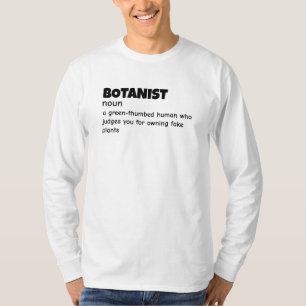Camiseta Definición de Científico del Pulgar Verde