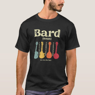 Camiseta Definición de Clase de Bardo en Mesa Prodigio Musi