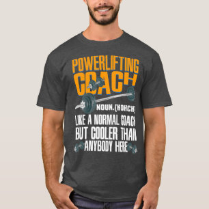 Camiseta Definición De Coach De Elevación De Poderío Par