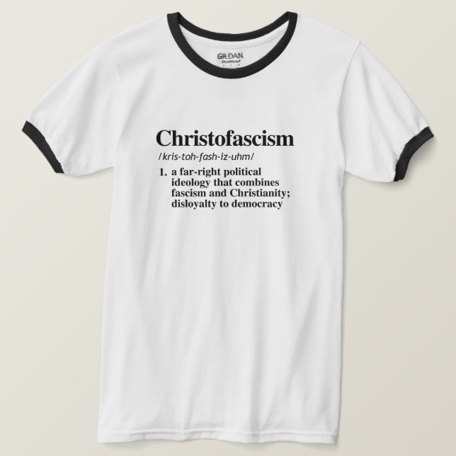Camiseta Definición de cristianismo (Anverso del diseño)