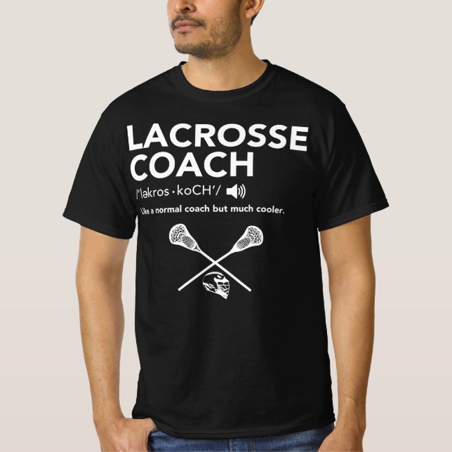 Camiseta Definición de cuchara de Lacrosse (Anverso)