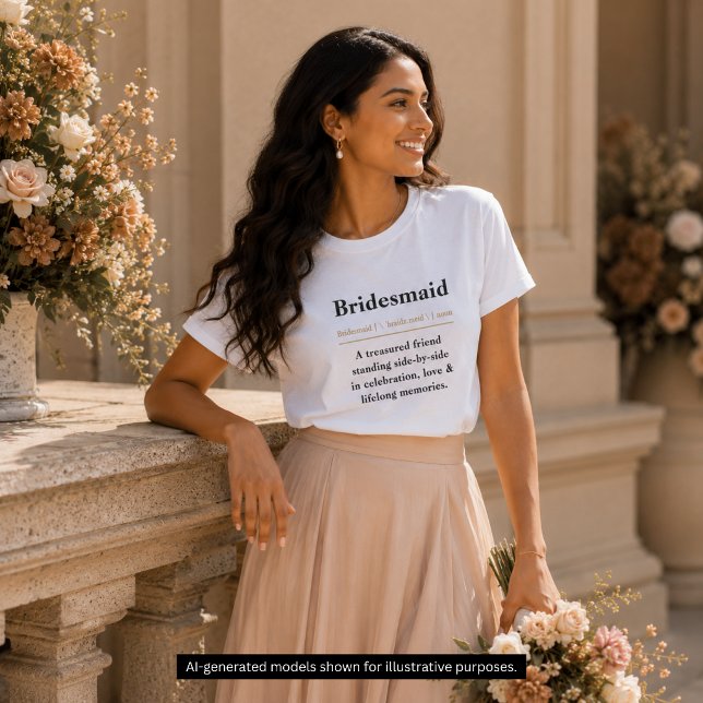 Camiseta Definición de Dama de Honor (Subido por el creador)