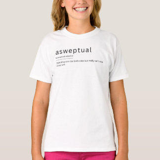 Camiseta Definición de diccionario de remo divertida aswept