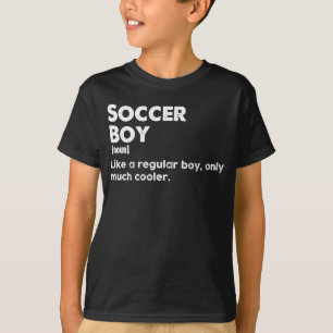 Camiseta Definición de diccionario divertida de Soccer Boy