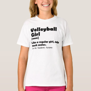 Camiseta Definición de diccionario divertida de voleibol