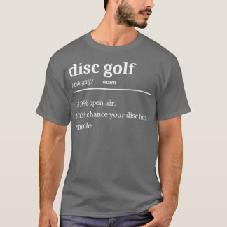 Camiseta Definición de disco golf