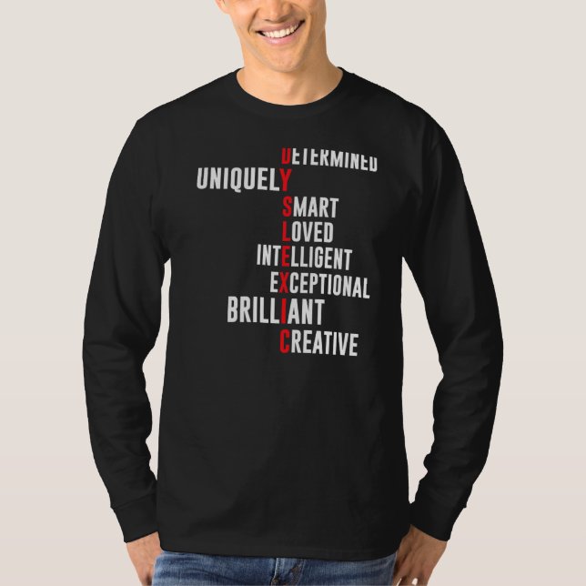 Camiseta Definición de dislexia, Determinado Lov Únicamente (Anverso)