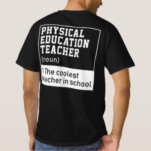 Camiseta Definición de docente de educación física P.E.