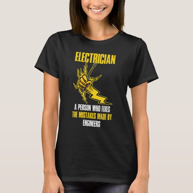 Camiseta Definición de Electricidad (Anverso)