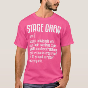 Camiseta Definición de equipo de teatro