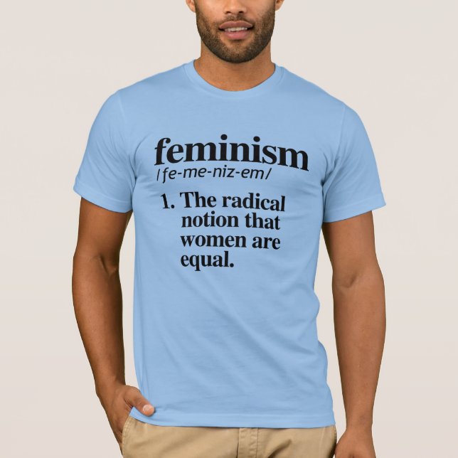 Camiseta Definición de feminismo (Anverso)