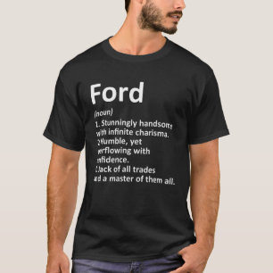 Camiseta Definición de FORD Nombre personalizado Gracioso C