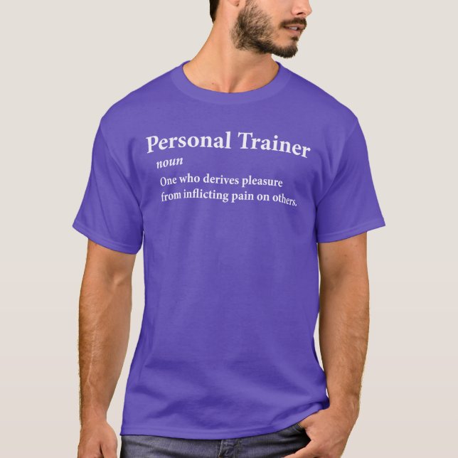 Camiseta Definición de formador personal (Anverso)