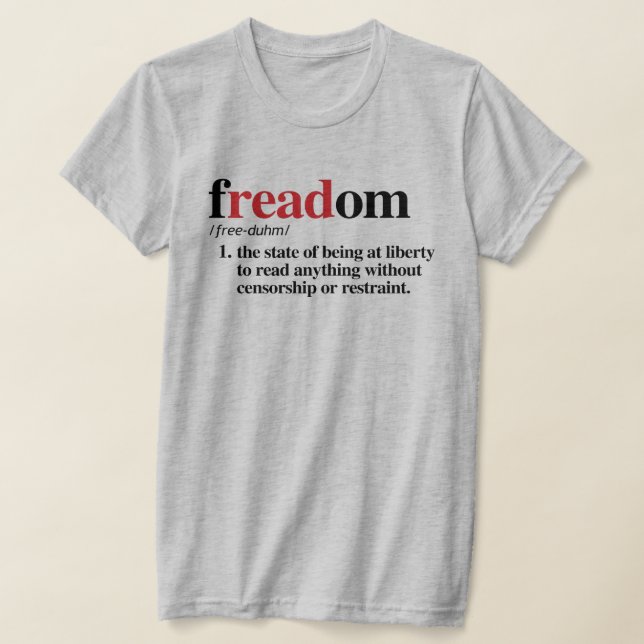 Camiseta definición de freadom (Distribución)