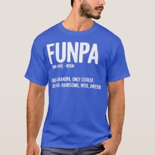 Camiseta Definición de Funpa Abuelo del Día del Padre