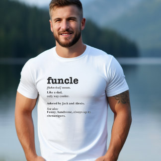 Camiseta Definición de Funs - Tío Personalizable